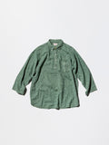 Vintage 1950s《Selected Fabric Custom Styling》All-over Sword Print Pullover Shirt