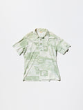 Vintage《Man Vista》Collage Photo Printed Polo Shirt