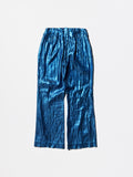 Vintage 1960-70s《H BAR C》Blue Glitter Vest&Flare Pants Set-up