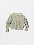 Vintage 1950s Marble Gray Destress Sweat Shirt