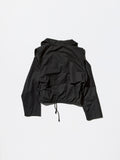 Archive《VERONIQUE BRANQUINHO》Solid Black Amazing Design Jacket