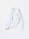 Archive《A.F.VANDEVORST》Asymmetric Draped Stole Panel White Jacket