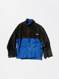 Vintage《QEELINK》Black Suede×Blue Welder Jacket