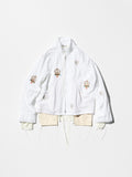《Midorikawa》NEEDLE SILK DENIM COVERALL