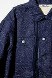 《Midorikawa》NEEDLE SILK DENIM COVERALL