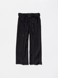 《Midorikawa》SEQUINS WOOL BELTED SLACKS