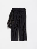 《Midorikawa》SEQUINS WOOL BELTED SLACKS