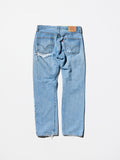 Vintage《Levi's》Distressed 501 Jeans Customized with “Grateful Dead“ Patches