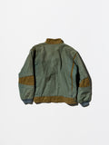 Vintage《HAZARD》Stand Collar Paneled Jacket