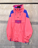 Vintage 1980s《Columbia》“Pink” Nylon Shell Pull-over Jacket