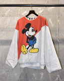 Vintage 1990s “Mickey Mouse" Reversible Sweat Shirt with Insulation