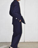 Vintage 1970s-1980s《Yves Saint Laurent》Navy Suit