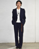 Vintage 1970s-1980s《Yves Saint Laurent》Navy Suit