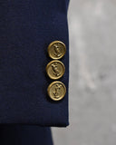 Vintage 1970s-1980s《Yves Saint Laurent》Navy Suit