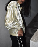 Vintage 1980s《MEGA》Satin Blade Runner Jacket