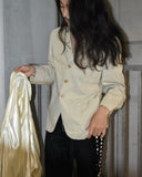 Vintage 1940s《HOOVER MFG.&SALES CO.》  "Cotton×Linen" Work Jacket