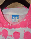 Vintage 1980s-1990s《DISNEY CHARACTER FASHIONS©》Psychedelic Mickey Border Pattern T-shirt