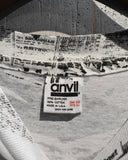 Vintage 1990s《Anvil》Newspaper Print Long T-shirt