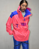 Vintage 1980s《Columbia》“Pink” Nylon Shell Pull-over Jacket