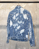 Vintage 1990s《Levi’s》“76506” All-Over Distressed Bleached Denim Jacket