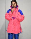 Vintage 1980s《Columbia》“Pink” Nylon Shell Pull-over Jacket