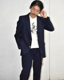 Vintage 1970s-1980s《Yves Saint Laurent》Navy Suit