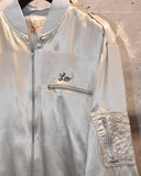Vintage 1970s-1980s《Sichel》“SPECTRUM” Satin Bomber Jacket