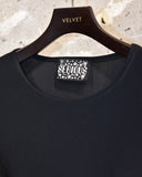 Vintage 1990s《SERIOUS》Belted&Monster Fur Bondage-style T-shirt