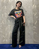 Vintage 1950s Belt Fringe Pants