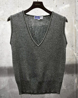 Vintage《LeRoy》1970s Glitter Knit Vest