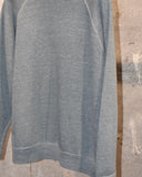 Vintage "Heather Gray" Raglan Sweat Shirt