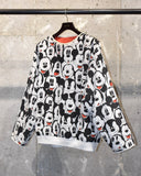 Vintage 1990s “Mickey Mouse" Reversible Sweat Shirt with Insulation