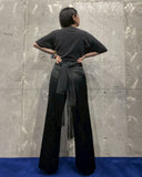 Vintage 1950s Belt Fringe Pants
