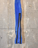 Vintage 1980s《Le Yamli》Blue Nylon Zipper Pants