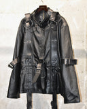 Vintage Leather Strait Jacket