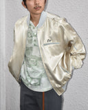 Vintage 1970s-1980s《Sichel》“SPECTRUM” Satin Bomber Jacket