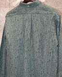 Vintage 1950s《Selected Fabric Custom Styling》All-over "Sword" Print Pullover Shirt