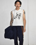 Vintage《SEDITIONARIES》“Donald Duck” Cut-off Sleeve T-shirt