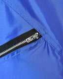 Vintage 1980s《Le Yamli》Blue Nylon Zipper Pants