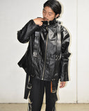 Vintage Leather Strait Jacket