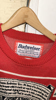 Vintage《Budweiser®》“KING OF BEERS” Sweater