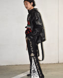 Vintage Leather Strait Jacket