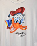 Vintage 1990s《Student Machine》 “Donald Duck” Glitter Accent T-shirt