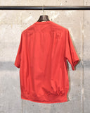 Vintage 1980s《THEODORE》Red Short Sleeve Zip-up Jacket