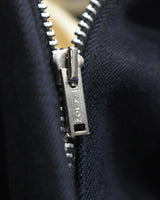 Vintage《Profile》1950s Black Cotton Gabardine Slacks