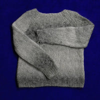 Vintage Hand Made Mohair V-Neck Knit