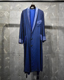 Vintage《The BROADWAY》1950s Rose Patterned Silk Robe