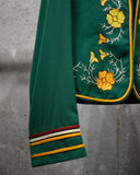 Vintage《MIRMONT》1950s Flower Embroidered Jacket