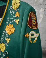 Vintage《MIRMONT》1950s Flower Embroidered Jacket