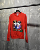 Vintage《SUNDAY COMICS》1980s “Cowboy Mickey&Minnie” Pile Sweat Shirt